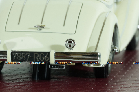 Delage D8S De Villars Roadster 1933, MX50407-031, Matrix 1:43