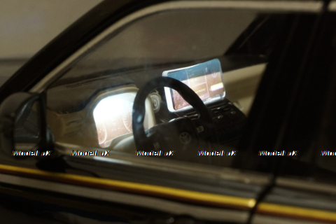 Toyota Land Cruiser 300 2021, black, C0852, Che Zhi 1:18