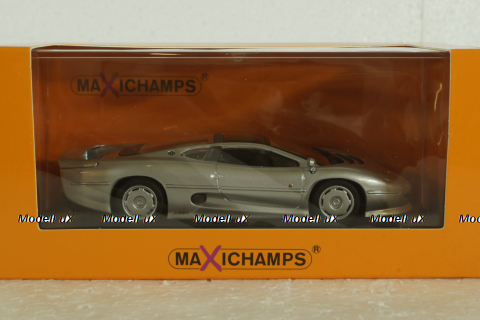 Jaguar XJ 220 1991 silver, 940102221, Maxichamps 1:43