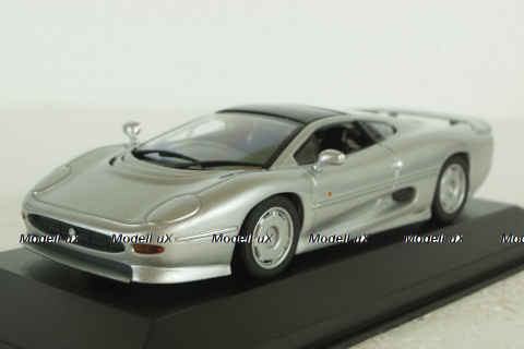 Jaguar XJ 220 1991 silver, 940102221, Maxichamps 1:43