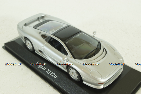 Jaguar XJ 220 1991 silver, 940102221, Maxichamps 1:43