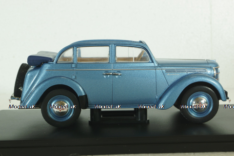Москвич-400, 1947, синий, Hachette 1:24