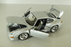 Porsche 911 GT2 (993) Street 1997 Arctic Silver Metallic 180065000, UT Models 1:18