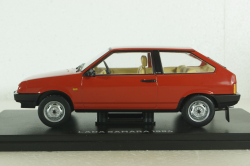 Ваз-2108, Lada Samara 1300, 1984,  красный, Hachette 1:24