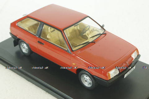 Ваз-2108, Lada Samara 1300, 1984,  красный, Hachette 1:24
