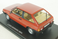 Ваз-2108, Lada Samara 1300, 1984,  красный, Hachette 1:24