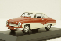 Wartburg A311 Coupe, 1958, red/white, 940015921, Maxichamps 1:43