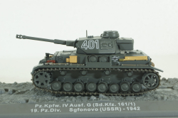 Pz.Kpfw. IV Ausf.G (Sd.Kfz.161/1), Sgfonovo (USSR) 1942, Altaya 1:72