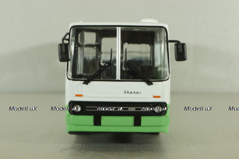 Икарус-260.06 автобус, белый/зеленый, NA025, Наши Автобусы №25, 1:43