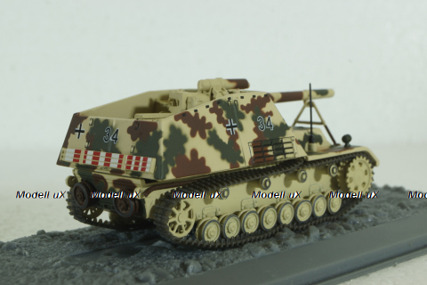 Hummel (Sd.Kfz 165), Budapest (Hungary) 1945, Altaya 1:72