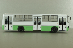 Икарус-260.06 автобус, белый/зеленый, NA025, Наши Автобусы №25, 1:43