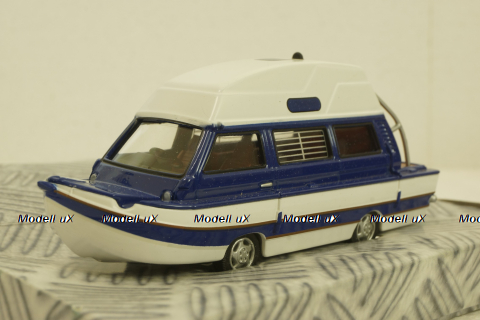 Volkswagen Channel Crossing Damper Van, Top Gear white, TG01, Oxford 1:43 