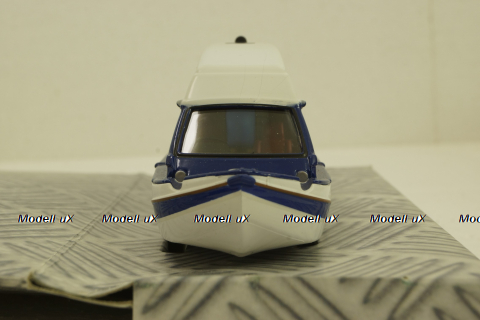 Volkswagen Channel Crossing Damper Van, Top Gear white, TG01, Oxford 1:43 