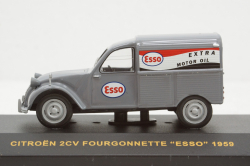 Citroen 2CV Fourgonnette "ESSO" 1959 grey, CLC110, IXO 1:43