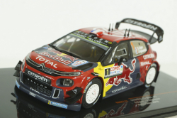 Citroen C3 WRC, S.Ogier/J.Ingrassia, Red Bull Rally Chile 2019, RAM712, IXO 1:43