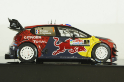 Citroen C3 WRC, S.Ogier/J.Ingrassia, Red Bull Rally Chile 2019, RAM712, IXO 1:43
