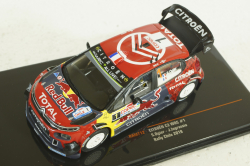 Citroen C3 WRC, S.Ogier/J.Ingrassia, Red Bull Rally Chile 2019, RAM712, IXO 1:43