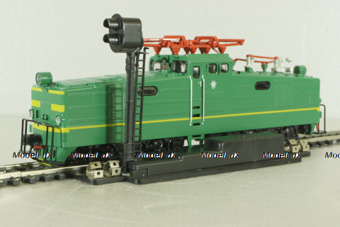 ВЛ41 маневровый электровоз, зеленый, Наши поезда № 12, Modimio 1:87