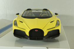 Bugatti W16 Mistral 2023, yellow, BU11051Y, Burago 1:18