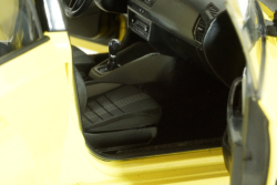 Skoda Fabia III 2015, yellow, 2350Y, Paudi 1:18