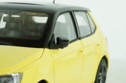 Skoda Fabia III 2015, yellow, 2350Y, Paudi 1:18