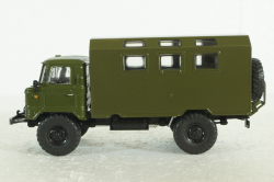 Газ-66 Кунг (К-66) 1964 Легендарные Грузовики СССР №3, 1:43