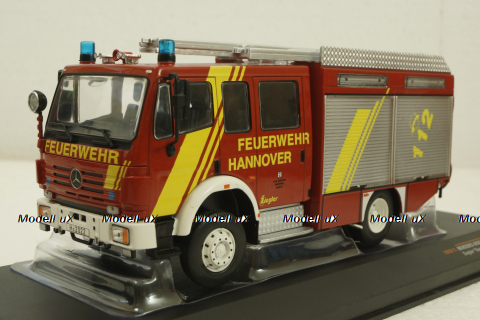 Mercedes LF 16/12 Ziegler, Feuerwehr Hannover, 1995, TRF021S, IXO 1:43