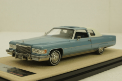 Cadillac Coupe Deville, jennifer blue, STM75602,  Stamp Models 1:43
