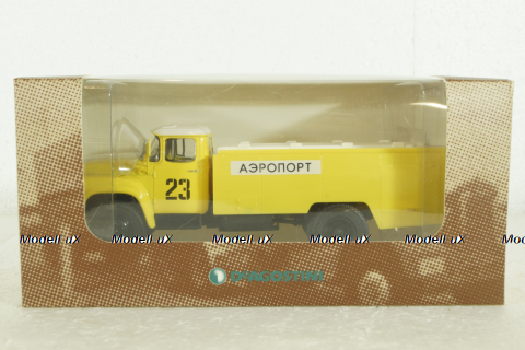 АС-161(130) Аэрофлот, Зил-130 желтый, Автолегенды СССР, Грузовики 1:43