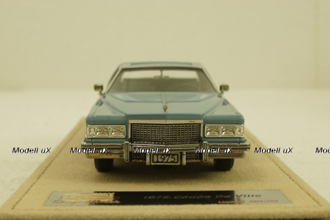 Cadillac Coupe Deville, jennifer blue, STM75602,  Stamp Models 1:43