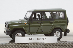 Уаз-315195 Hunter хаки, Bauer 1:43