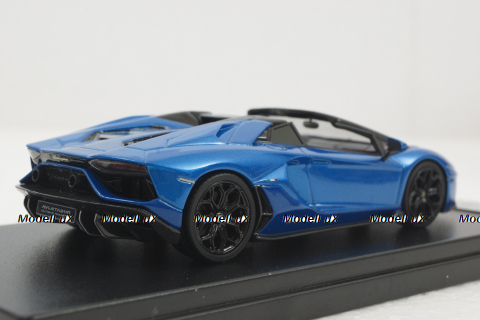 Lamborghini Aventador Ultimae Roadster, blue, LS532A, Looksmart 1:43