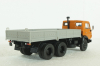  Камаз-5320 бортовой, оранж/сер, TR1019, Наши Грузовики 1:43