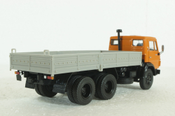 Камаз-5320 бортовой, оранж/сер, TR1019, Наши Грузовики 1:43