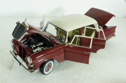 Mercedes 200 (W110) 1966, Red, 183706, Norev 1:18