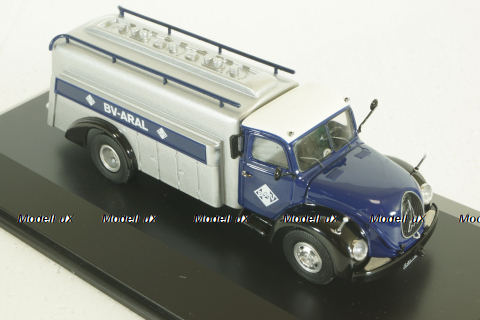 Magirus S6500 fuel truck Aral darkblue, Schuco 1:43