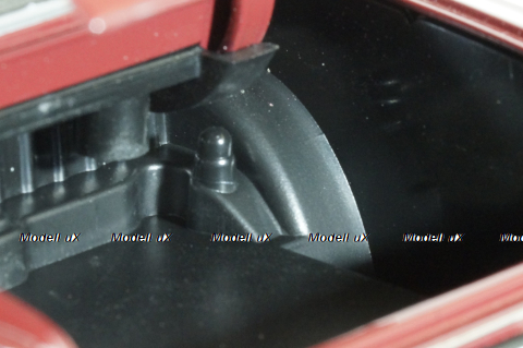 Mercedes 200 (W110) 1966, Red, 183706, Norev 1:18