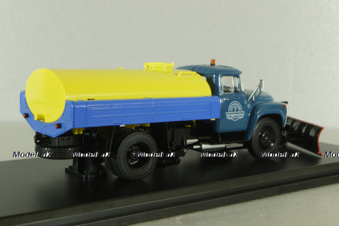 АКПМ-3(130) Аэродромная комбинированная поливомоечная машинана шасси Зил-130 SSM1586, SSM 1:43