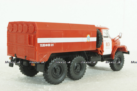УМП-350(131) Пожарный, Зил-131, TR1011, Наши Грузовики 1:43
