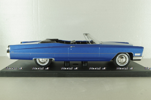 Cadillac DeVille Convertible 1967, blue, 180318, KK-Scale 1:18