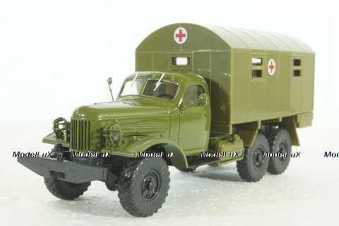 Зил-157 Кунг-1М, Военный, TR1040, Наши Грузовики 1:43