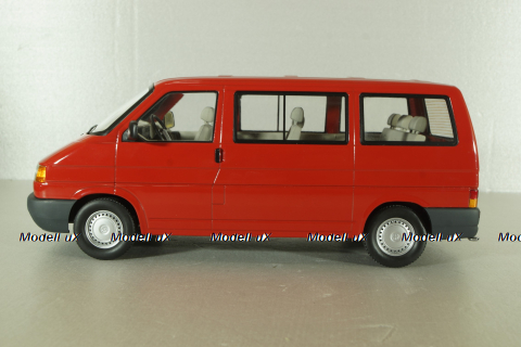 Volkswagen T4 Caravelle 1990, red, 180261, KK-Scale 1:18