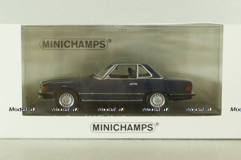 Mercedes 350 SL (R107) 1974, blue, 943033454, Minichamps (Maxichamps) 1:43