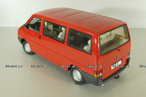 Volkswagen T4 Caravelle 1990, red, 180261, KK-Scale 1:18