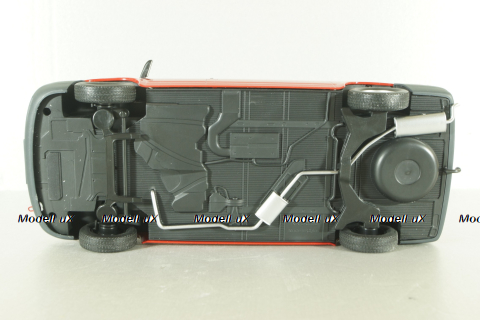 Volkswagen T4 Caravelle 1990, red, 180261, KK-Scale 1:18