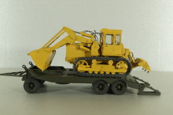 Прицеп ЧМЗАП-5208 , оливковый, Modellux 1:43