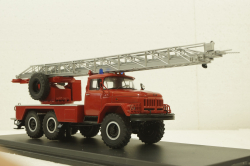 Ал-30 Зил-131, пожарный, SSM1160, SSM 1:43