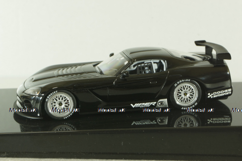 Dodge Viper Competition Coupe Plain Body Version Black, 60421, Auto Art 1:43
