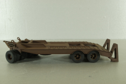 Прицеп ЧМЗАП-5208 , коричневый, Modellux 1:43