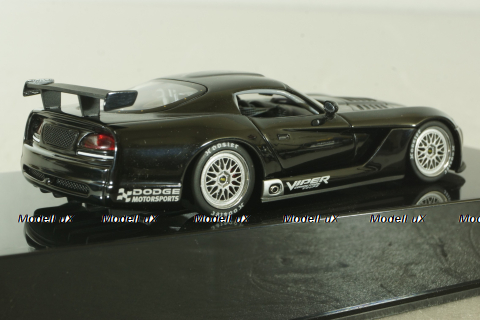Dodge Viper Competition Coupe Plain Body Version Black, 60421, Auto Art 1:43
